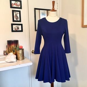 Sunday in Brooklyn (Anthro) Dress, Vibrant Blue